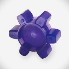 CJ 19 Curved Jaw Coupling Insert, 80A Blue
