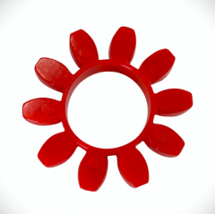 CJ 90 Curved Jaw Coupling Insert, 95A Red