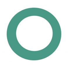 1/16" Synthetic Fiber Gasket w/ Nitrile Binder, Ring Style, for 12"-300# Flanges