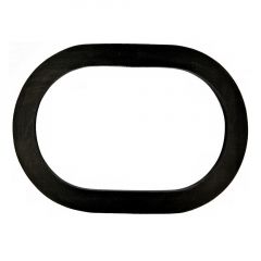 (PACK OF 10) EPDM Boiler Handhole Gasket, Obround, 2" X 3" X 1/2"