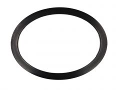 EPDM Boiler Manhole Gasket, Elliptical, 10" X 14-1/2" X 1-1/4"